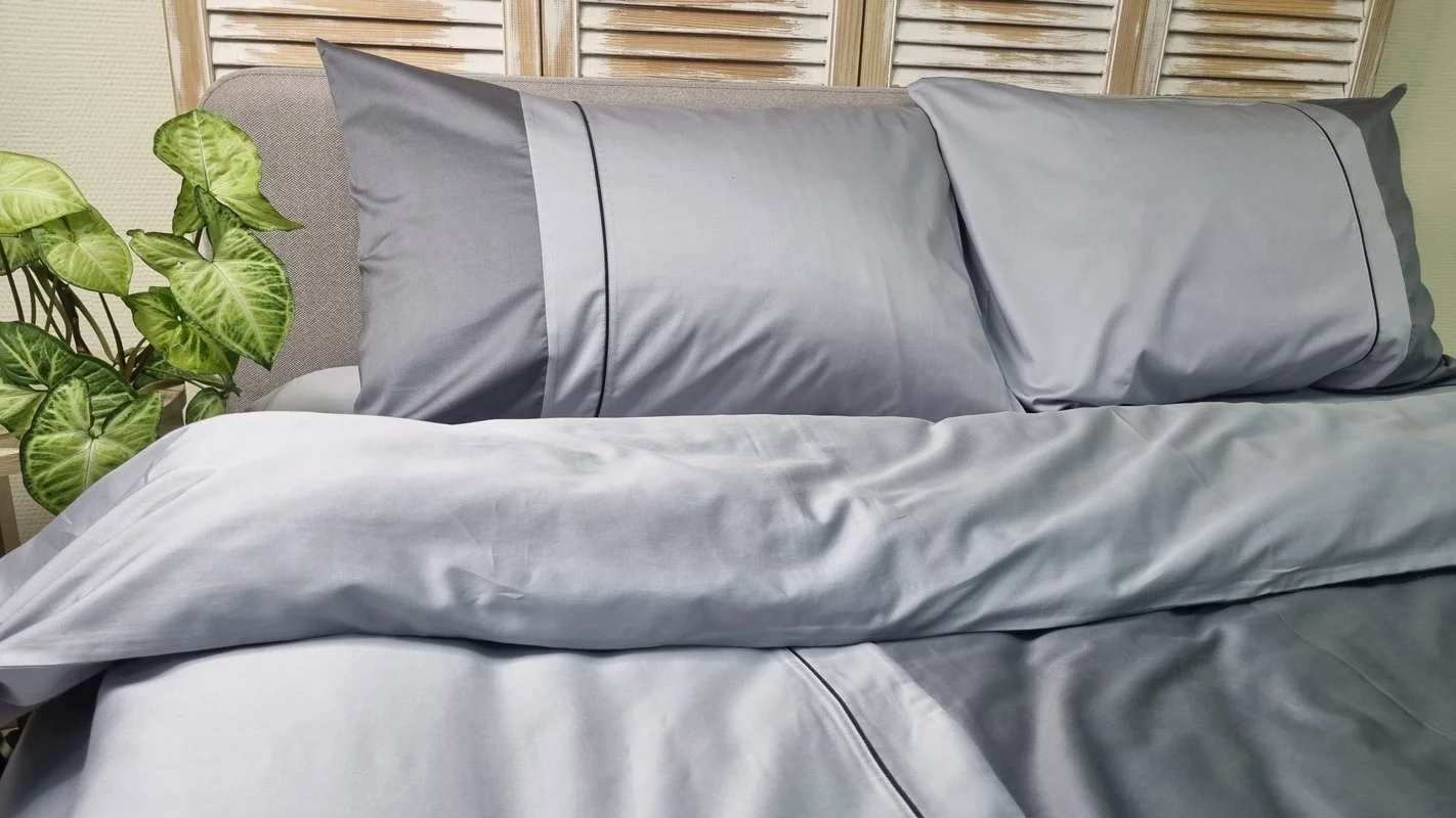 Комплект постельного белья «Metallic Grey», 1.5-спальный